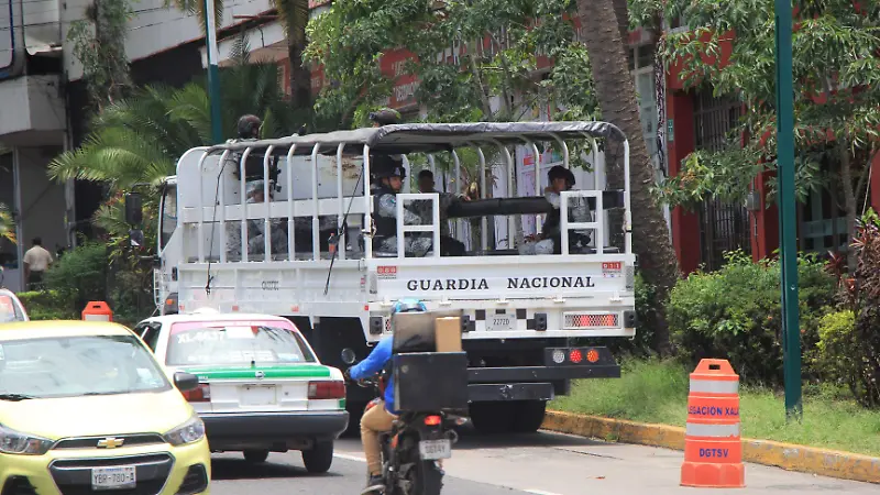 Guardia Nacional en Xalapa 